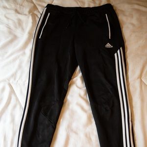 Adidas Climacool sweatpants with zippers